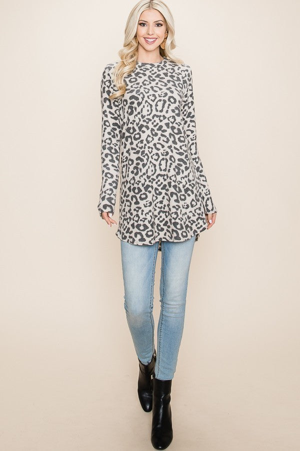 All About Leopard Top